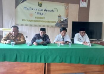 Pengajian Aparatur Kecamatan Bojonggenteng Perkuat Nilai Syukur dan Semangat Pelayanan