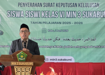 Penuh Haru dan Syukur, MIN 3 Sukabumi Serahkan SK Kelulusan kepada 113 Siswa Kelas VI