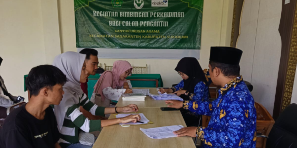 KUA Sagaranten Gelar Bimbingan Perkawinan, Tanamkan Nilai Keluarga Sakinah melalui Program Menanam Janji, Menuai Sakinah