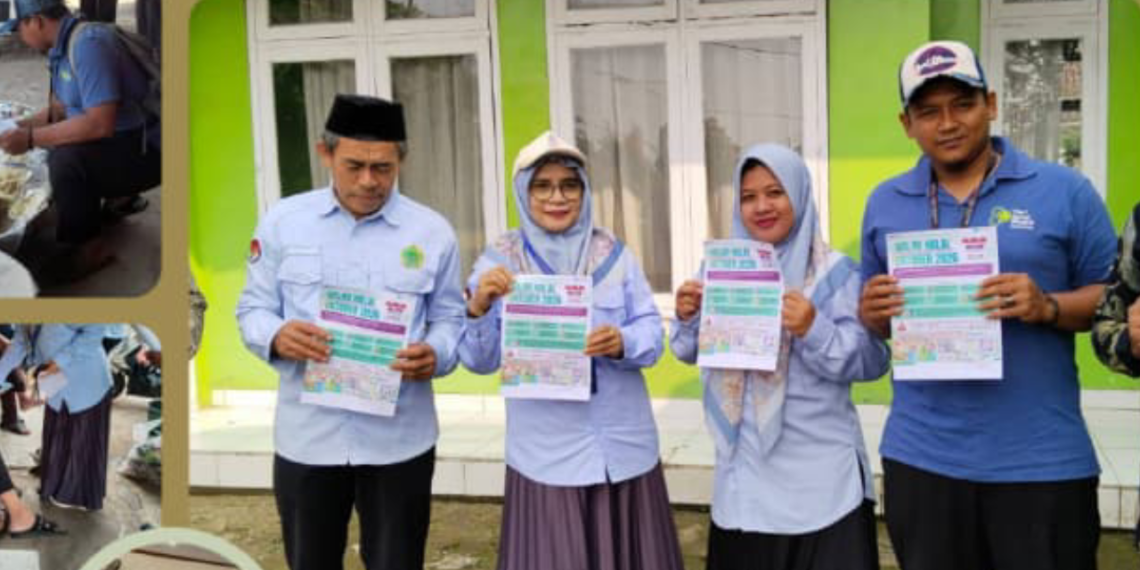 Sasar Pusat Aktivitas Ekonomi, KUA Jampangkulon Sosialisasikan Wajib Halal Oktober 2026 kepada UMKM
