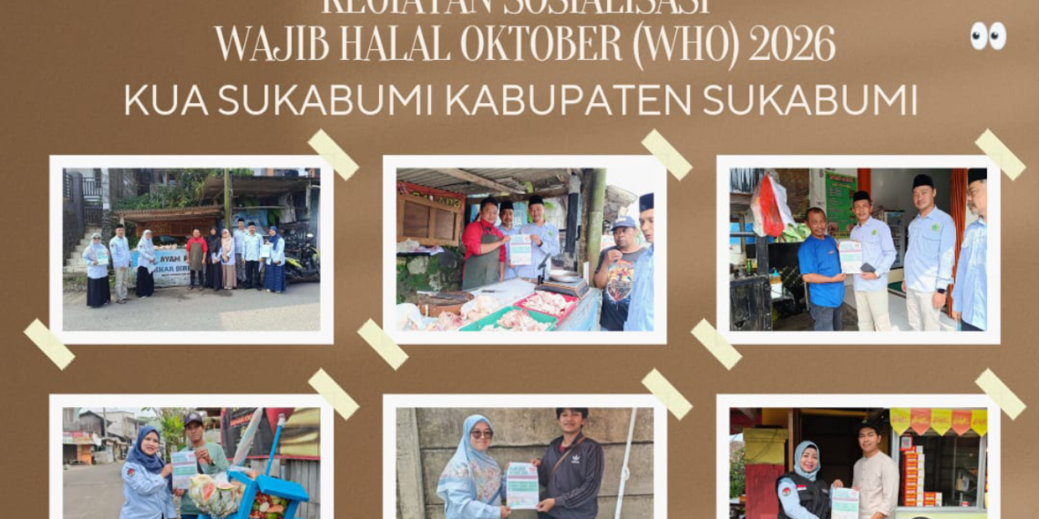 Jelang Wajib Halal Oktober 2026, KUA Kecamatan Sukabumi Intensifkan Pendampingan dan Edukasi bagi Pelaku UMKM