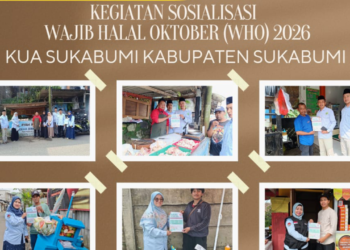 Jelang Wajib Halal Oktober 2026, KUA Kecamatan Sukabumi Intensifkan Pendampingan dan Edukasi bagi Pelaku UMKM