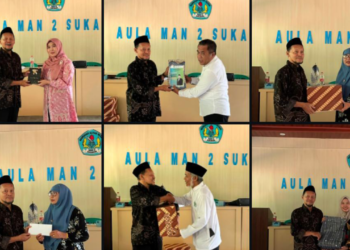 Jejak Pengabdian 33 Tahun, MAN 2 Sukabumi Antar Drs. Ibnu Ubaidillah Menuju Purnabakti