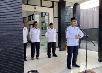 Apel Pagi Kemenag Kabupaten Sukabumi, Pembina Apel Tekankan Kesederhanaan dan Keteladanan ASN