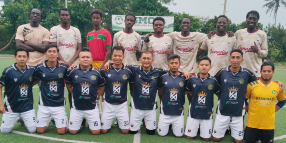 Bapor FC Kemenag Kabupaten Sukabumi Jalin Persahabatan Internasional melalui Pertandingan Mini Soccer