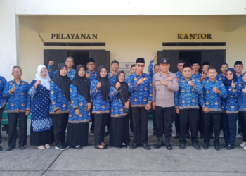 Kepala KUA Bojonggenteng Jadi Pembina Upacara Hari Kesadaran Nasional Tingkat Kecamatan