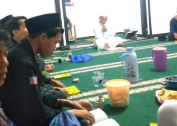 Penyuluh KUA Cikidang Dampingi Remaja Masjid Sukseskan Gerakan 100.000 Khataman Al-Qur’an