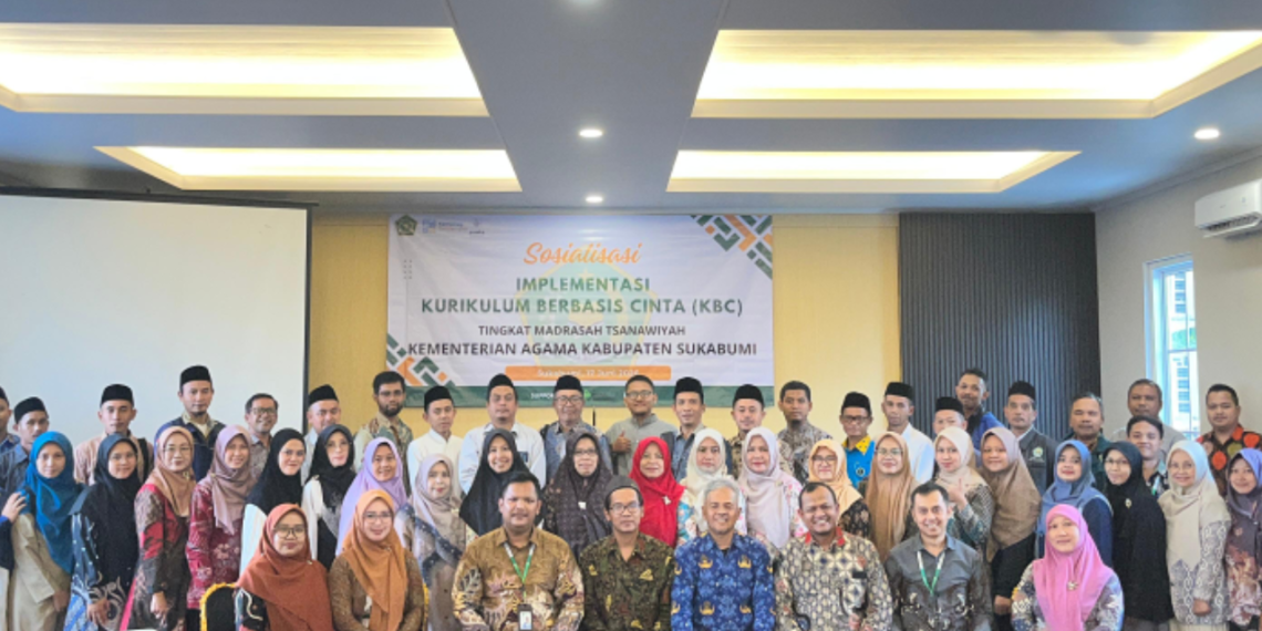 Kemenag Kabupaten Sukabumi Gelar Sosialisasi Implementasi Kurikulum Berbasis Cinta Tingkat MTs