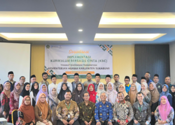 Kemenag Kabupaten Sukabumi Gelar Sosialisasi Implementasi Kurikulum Berbasis Cinta Tingkat MTs