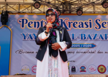Pengawas Bina Hadiri Perpisahan dan Gebyar Pentas Seni Yayasan Al Bazari Parungkuda