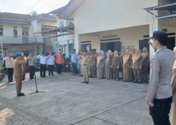 KUA Bojonggenteng Hadiri Apel Gabungan, Pererat Kolaborasi Antarinstansi
