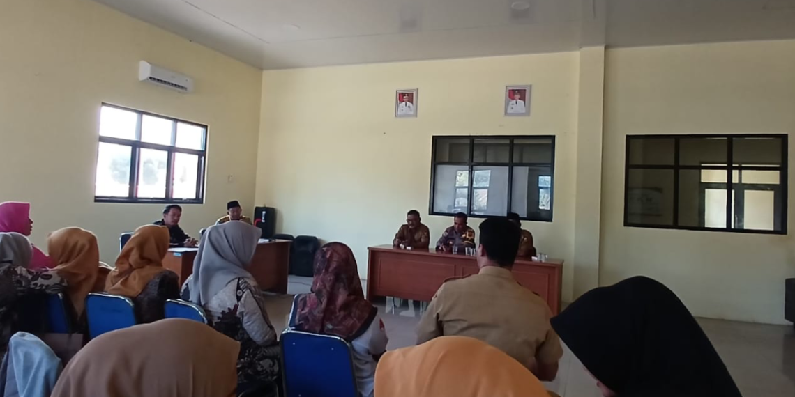 Rapat Koordinasi Persiapan PHBN, KUA Ciemas Tekankan Sinergi dan Kesiapan Lintas Sektor