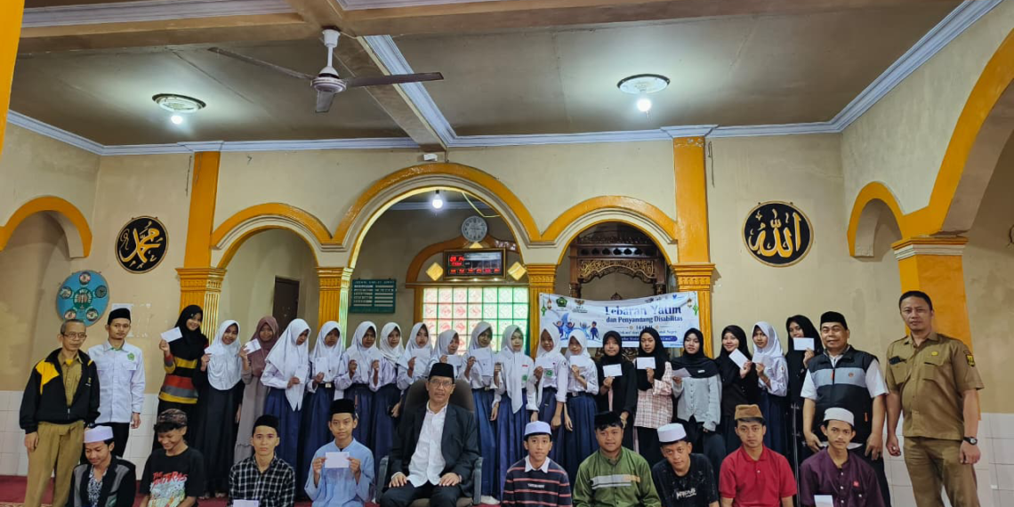Momentum Muharam, KUA Nyalindung Perkuat Kepedulian Sosial Melalui Santunan Anak Yatim