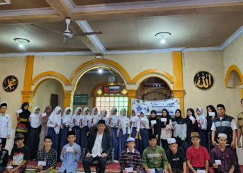 Momentum Muharam, KUA Nyalindung Perkuat Kepedulian Sosial Melalui Santunan Anak Yatim