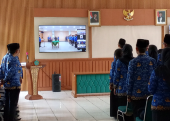 65 ASN Kemenag Kabupaten Sukabumi Ikuti Pengambilan Sumpah Jabatan Fungsional, Kakanwil Jabar Dorong Profesionalisme dan Kinerja Berdampak