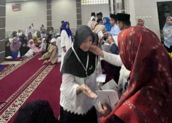 KUA Kecamatan Sukabumi Hadirkan Senyum Muharram bagi Anak Yatim dan Penyandang Disabilitas