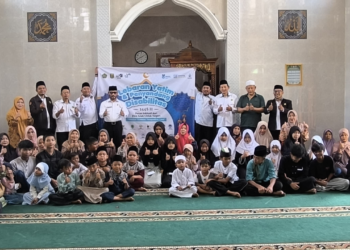 Muharram Penuh Berkah, KUA Cikembar Santuni 41 Anak Yatim
