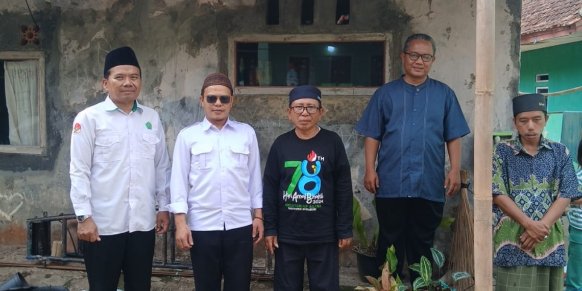Tinggalkan Jejak Kebaikan Abadi, KUA Nagrak Laksanakan Verifikasi Lapangan Tanah Wakaf
