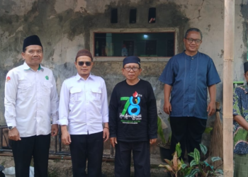 Tinggalkan Jejak Kebaikan Abadi, KUA Nagrak Laksanakan Verifikasi Lapangan Tanah Wakaf