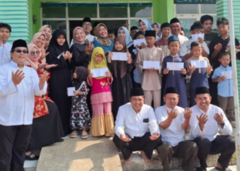 KUA Warungkiara Semarakkan Muharam dengan Lebaran Yatim, Jumat Berkah, dan Khataman Al-Qur’an