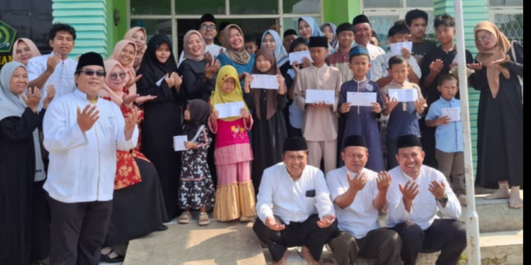 KUA Warungkiara Semarakkan Muharam dengan Lebaran Yatim, Jumat Berkah, dan Khataman Al-Qur’an
