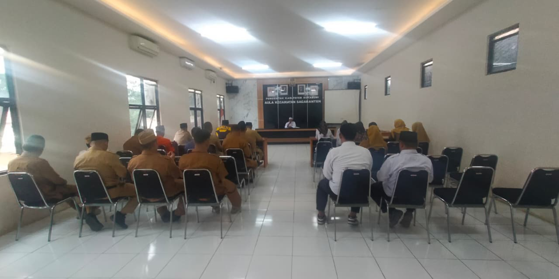 ASN Kecamatan Sagaranten Perdalam Tahsin Al-Fatihah melalui Pengajian Rutin Mingguan