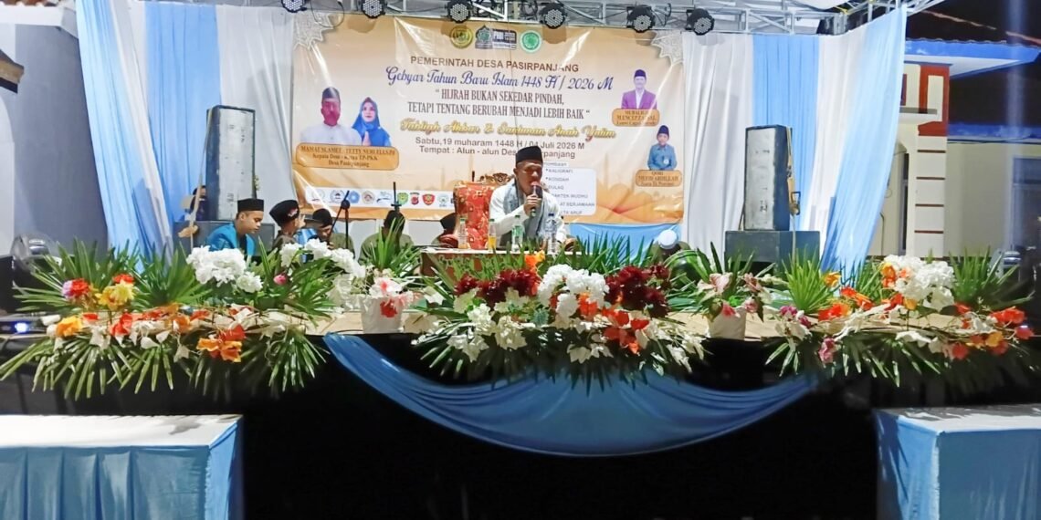 KUA Ciracap Perluas Sosialisasi Indonesia Berkiblat Melalui Puncak Gebyar Muharam Desa Pasirpanjang