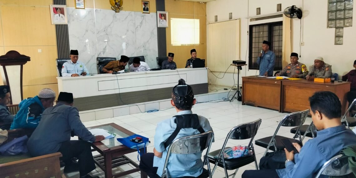 Jelang PORSADIN VIII, KUA Jampangkulon Ikuti Rapat Koordinasi Bersama Panitia Kabupaten