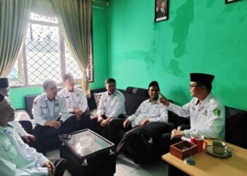 Kepala KUA Cidahu Pimpin Evaluasi dan Matangkan Persiapan Gerakan Nasional Indonesia Berkiblat