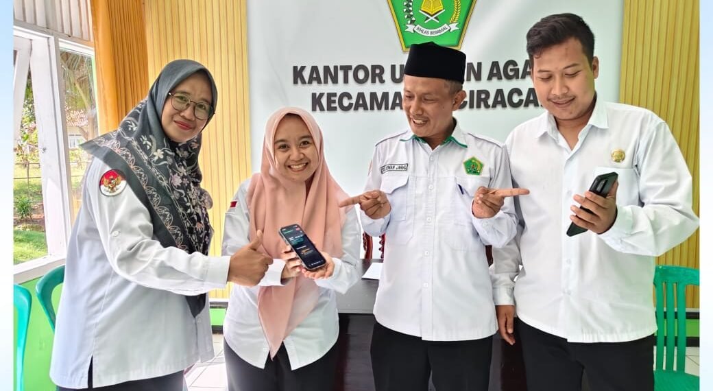 KUA Ciracap Perkuat Sinergi Bersama Pendamping PKH untuk Sukseskan Gerakan Nasional Indonesia Berkiblat