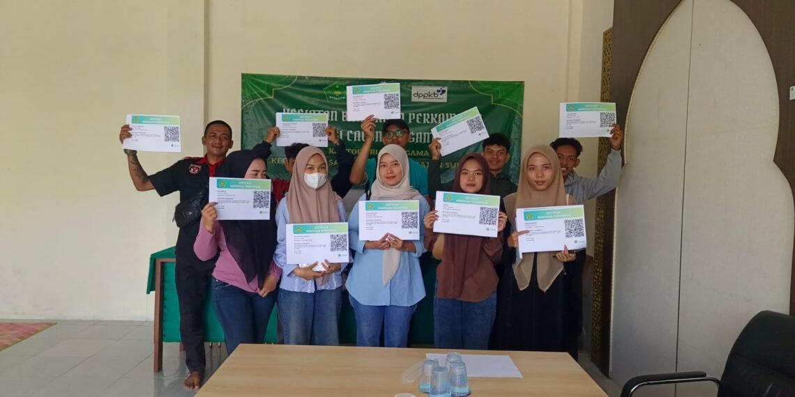 KUA Sagaranten Integrasikan Bimwin dengan Edukasi Gerakan Nasional Indonesia Berkiblat