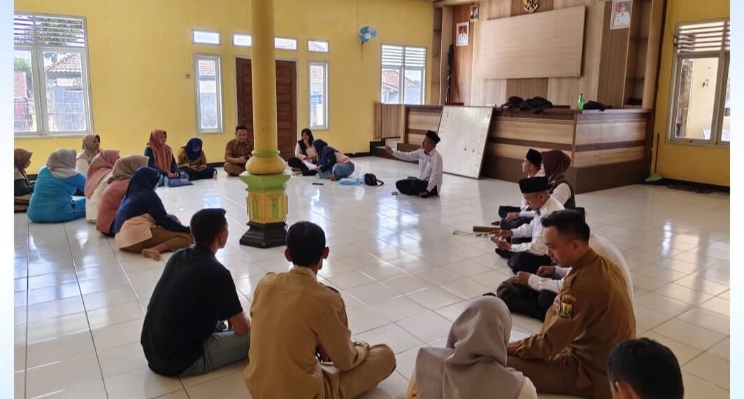 KUA Ciracap Libatkan Tim Pendamping Keluarga Desa Pasirpanjang Sukseskan Gerakan Nasional Indonesia Berkiblat
