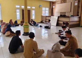 KUA Ciracap Libatkan Tim Pendamping Keluarga Desa Pasirpanjang Sukseskan Gerakan Nasional Indonesia Berkiblat