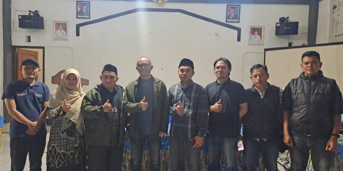 KUA Cisaat Gandeng Pemerintah Desa Sukamanah Sukseskan Gerakan Nasional Indonesia Berkiblat