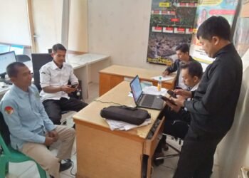 Penyuluh KUA Gegerbitung Gandeng Aparatur Desa Ciengang Sukseskan Gerakan Nasional Indonesia Berkiblat