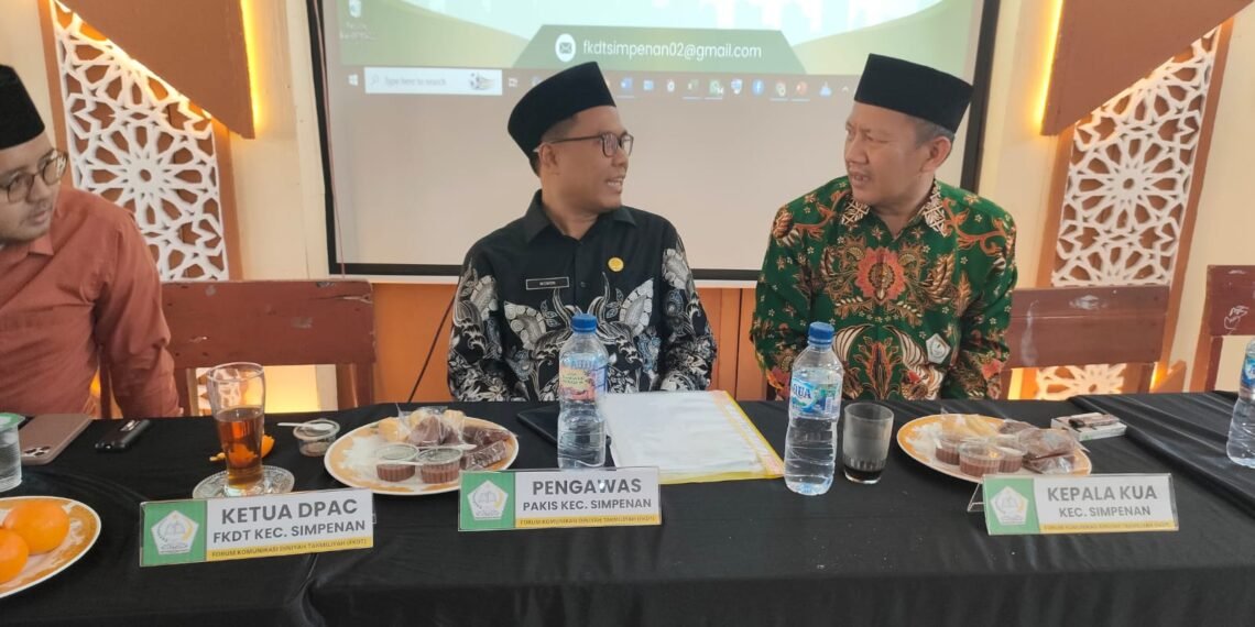 KUA Simpenan Perkuat Pembaruan Data EMIS dan Sosialisasikan Gerakan Nasional Indonesia Berkiblat