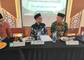 KUA Simpenan Perkuat Pembaruan Data EMIS dan Sosialisasikan Gerakan Nasional Indonesia Berkiblat
