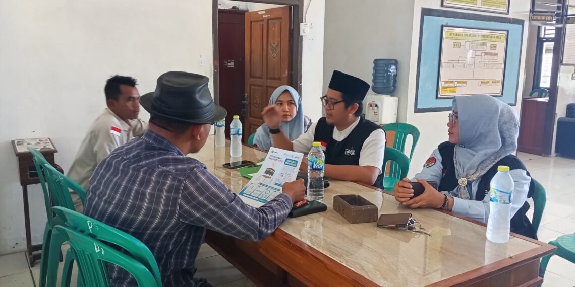 KUA Surade Perkuat Sinergi dengan Pemerintah Desa Kademangan untuk Sukseskan Gerakan Nasional Indonesia Berkiblat