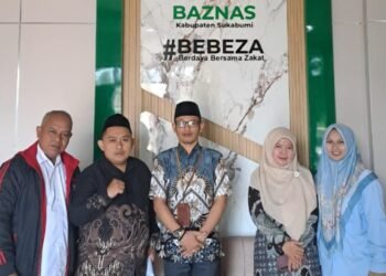 BAZNAS Kabupaten Sukabumi Siap Bersinergi dengan KUA Cisaat Sukseskan Gerakan Nasional Indonesia Berkiblat