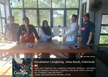 KUA Lengkong Fasilitasi Penandatanganan dan Penyerahan Akta Ikrar Wakaf di YASPI Arrasyid