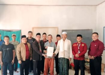 KUA Curugkembar Laksanakan Ikrar Wakaf, Perkuat Tertib Administrasi Aset Umat dan Sosialisasikan Gerakan Indonesia Berkiblat