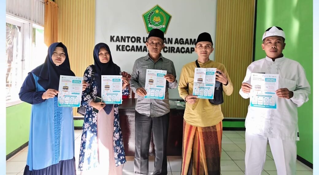 KUA Ciracap Apresiasi Dukungan SMAN 1 Ciracap Sukseskan Gerakan Nasional Indonesia Berkiblat