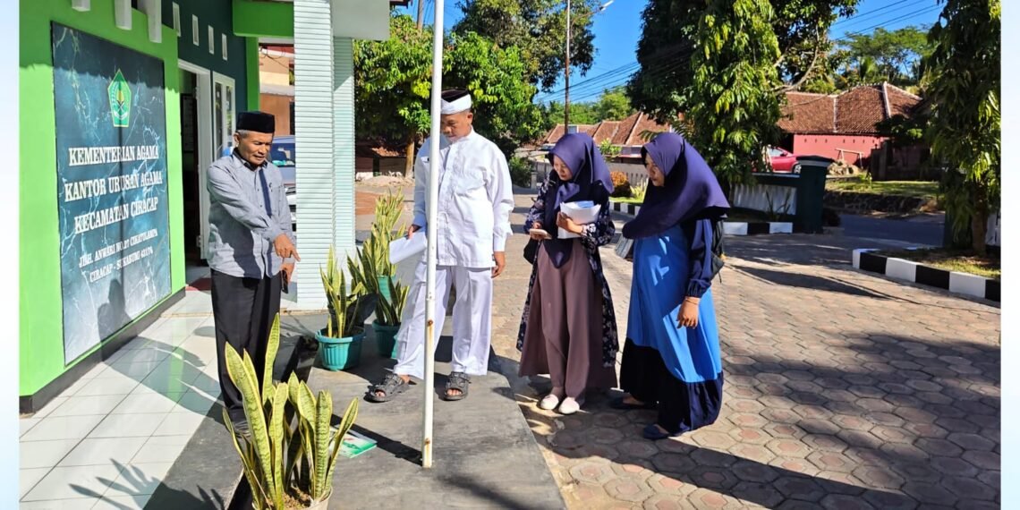 KUA Ciracap Dorong Registrasi Akun Indonesia Berkiblat, SMPN 4 Ciracap Siap Berpartisipasi