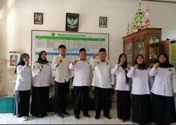 MI Cadasngampar Bergerak Bersama Sukseskan Gerakan Nasional Indonesia Berkiblat, KUA Ciracap Apresiasi Semangat Kolaborasi Madrasah