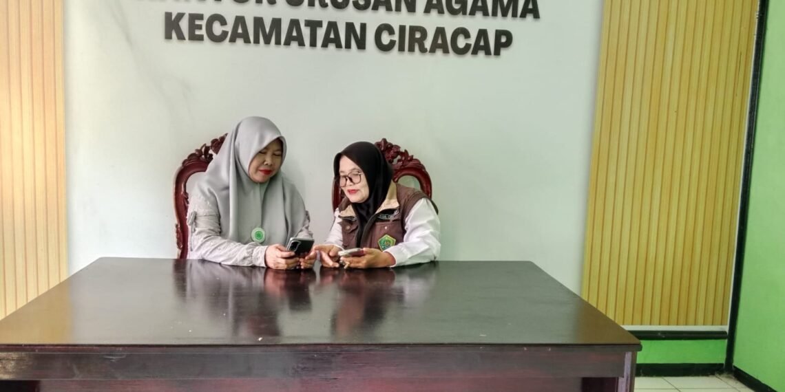 KUA Ciracap Berikan Layanan Edukasi Indonesia Berkiblat kepada Pengurus Majelis Taklim Muallimat