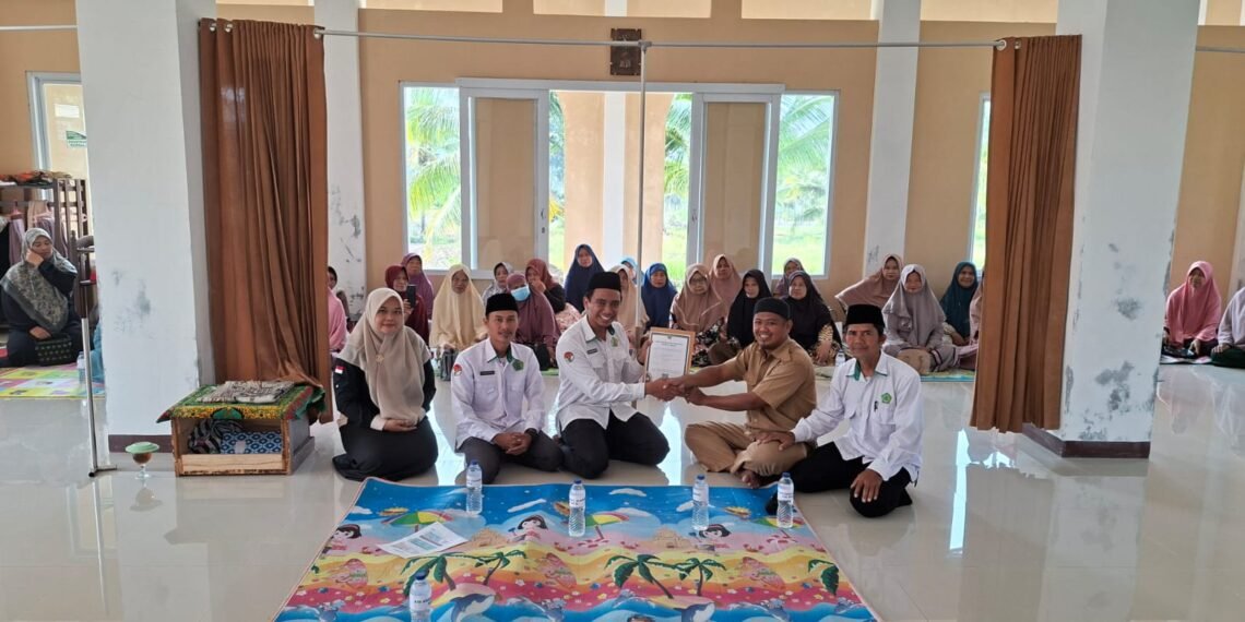 KUA Cibitung Ajak Jemaah Majelis Taklim Alwahidi Sukseskan Gerakan Nasional Indonesia Berkiblat