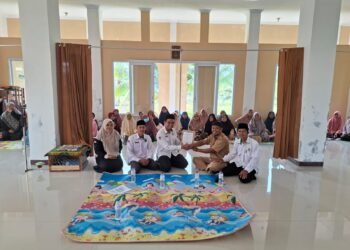 KUA Cibitung Ajak Jemaah Majelis Taklim Alwahidi Sukseskan Gerakan Nasional Indonesia Berkiblat