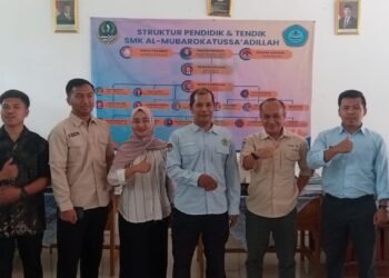 Penyuluh KUA Waluran Sosialisasikan Gerakan Nasional Indonesia Berkiblat di SMK Almusa