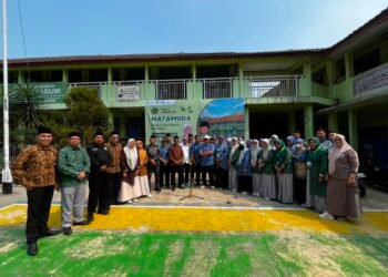 KUA Cikembar Sosialisasikan Gerakan Nasional Indonesia Berkiblat di MIN 3 Sukabumi