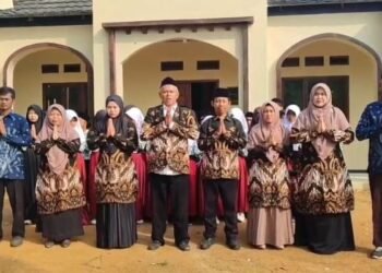 KUA Ciracap Perkuat Sinergi, MI Cileles Deklarasikan Dukungan Gerakan Nasional Indonesia Berkiblat